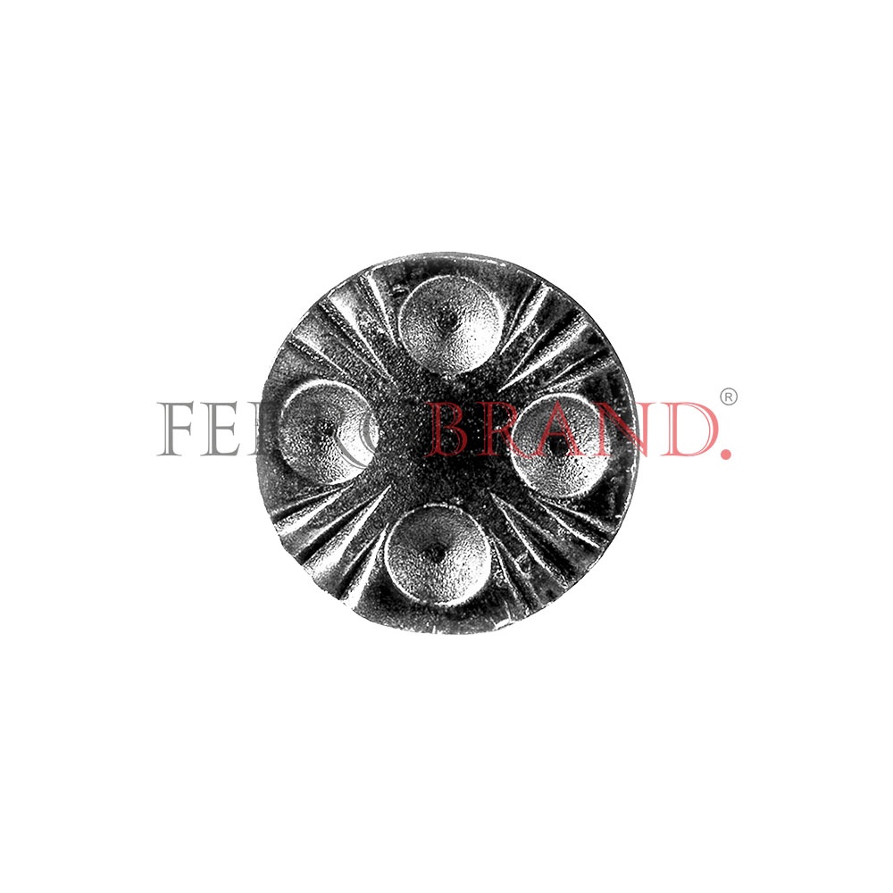 singer bell Eccentric Placuta de prindere confectii metalice din fier forjat 70 x 70 mm COD  19520-1 - FERROBRAND